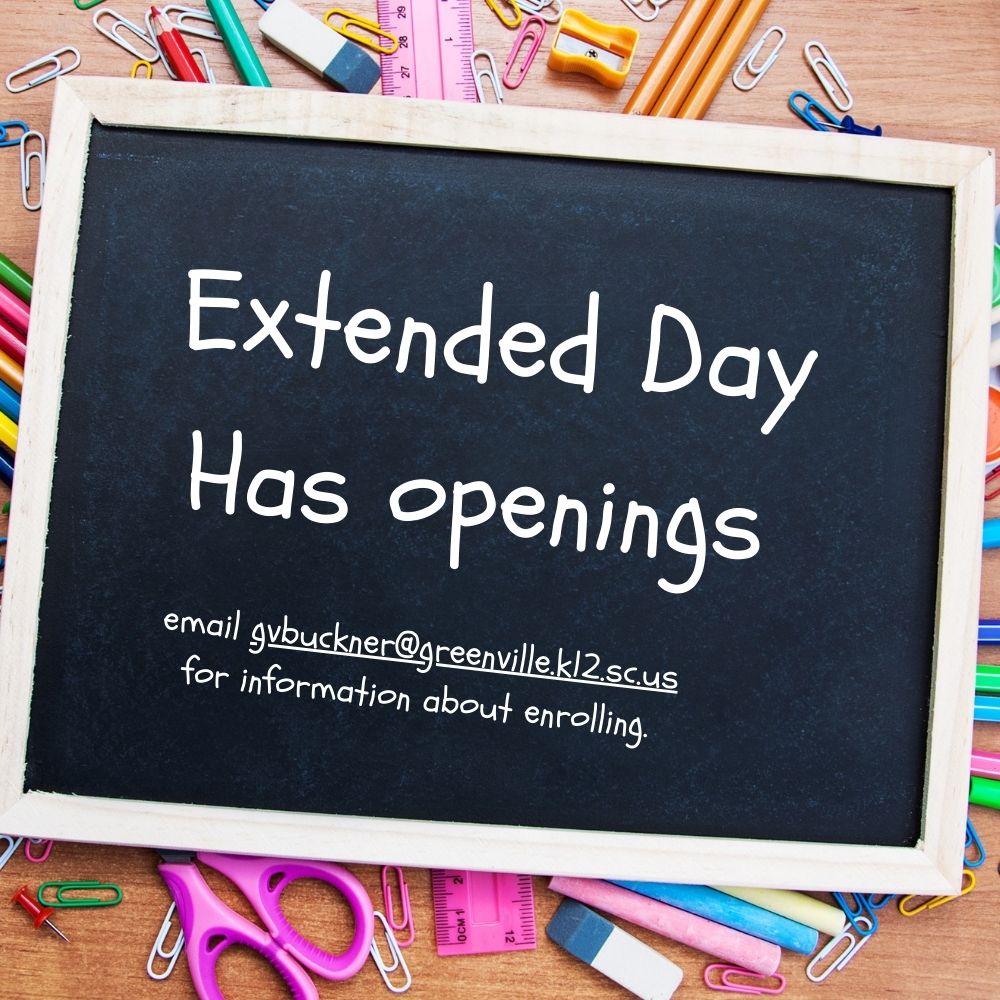 Extended Day has openings